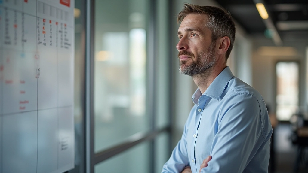 Kalender en timeline die optimale contactmomenten aangeeft voor vervolgcommunicatie